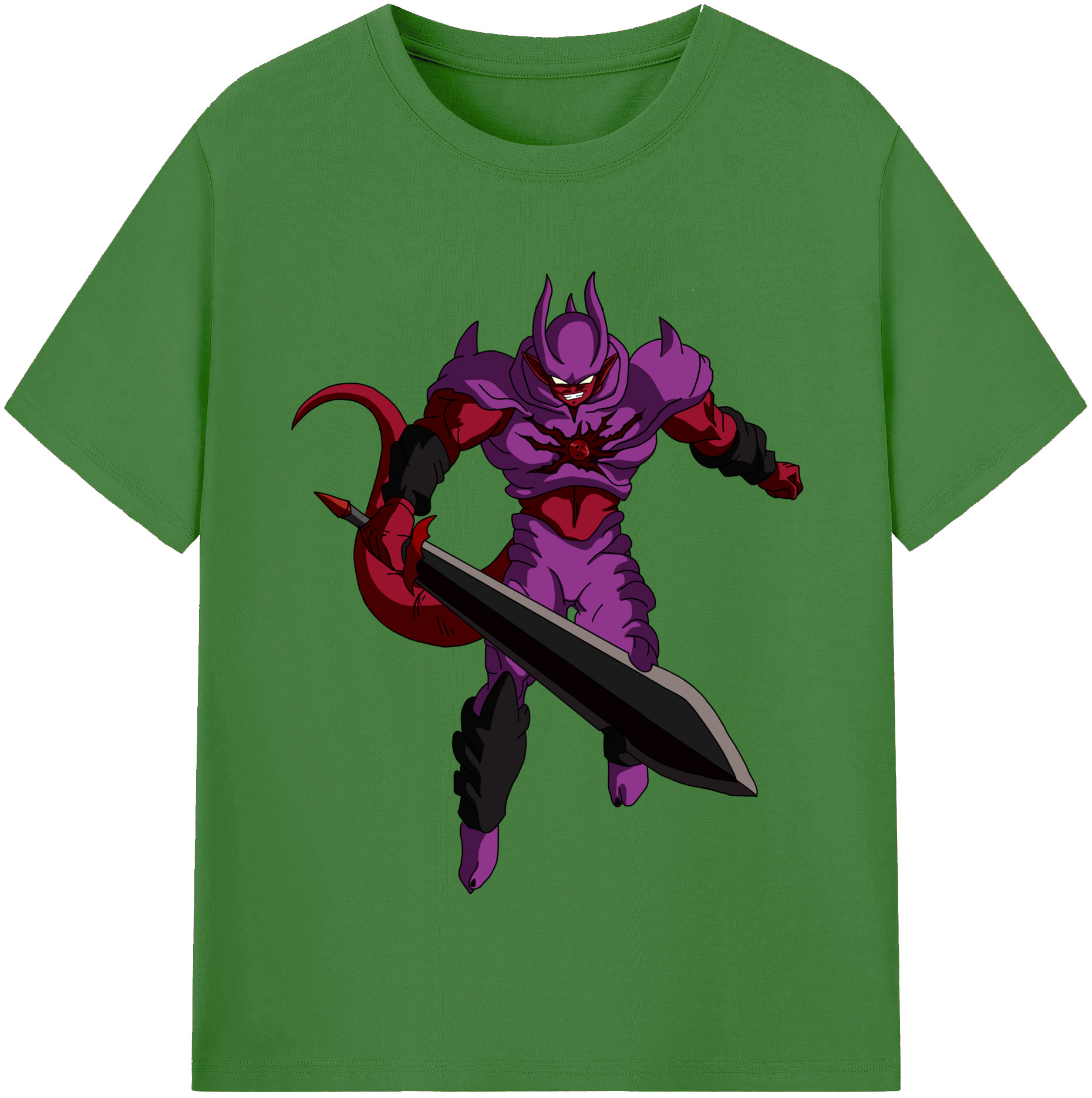 （画像用） ドラゴンボール ジャネンバ DRAGON BALL Janemba レディースカジュアルプリントTシャツ（綿100％）